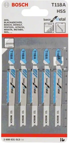 

Набор оснастки для электроинструмента Bosch 2608631013 (5 предметов)