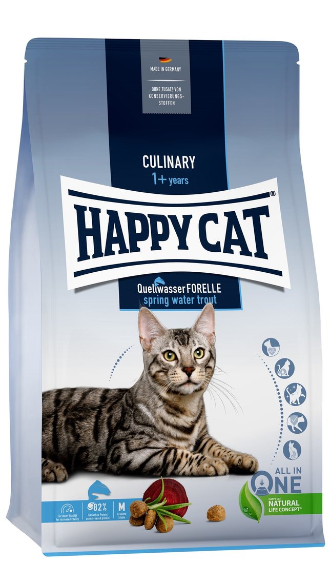 

Сухой корм для кошек Happy Cat Culinary Quellwasser-Forelle Речная форель 10 кг