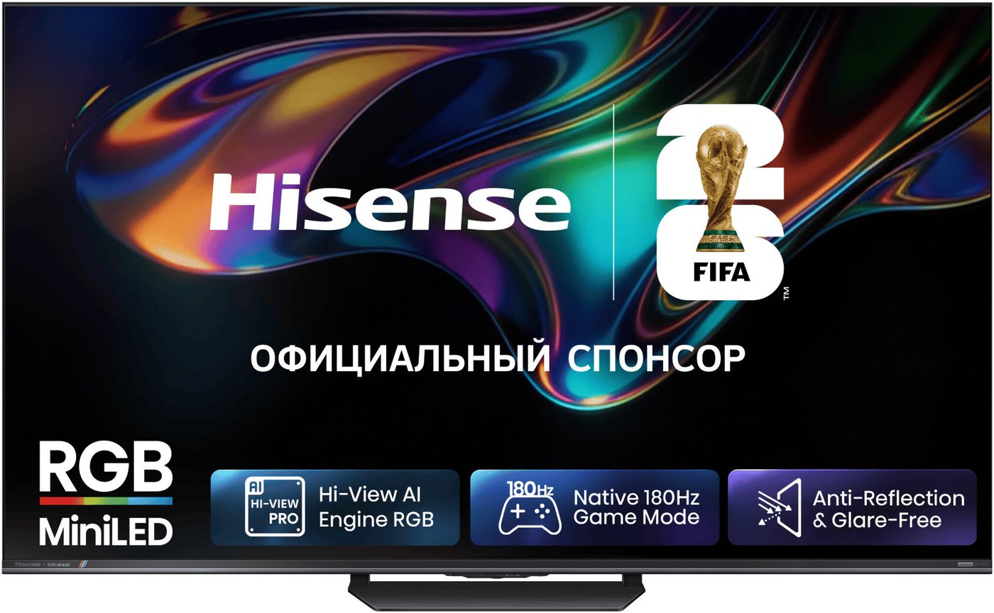 RGB miniLED телевизор Hisense 85UR8S