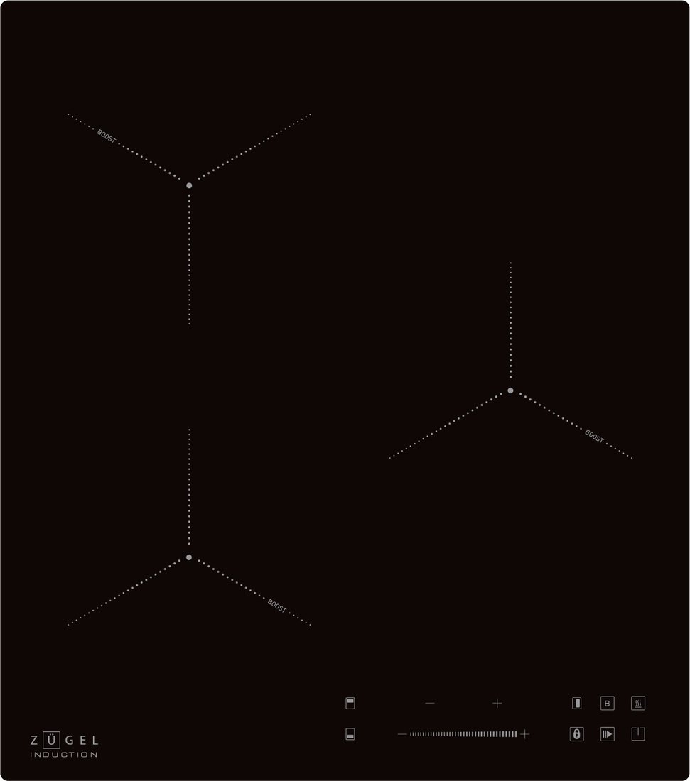 

Варочная панель ZUGEL ZIH453B