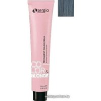 Крем-краска для волос Sergio Professional Color&Blonde 12.11 Ультра-светлый блондин пепельный интенсивный