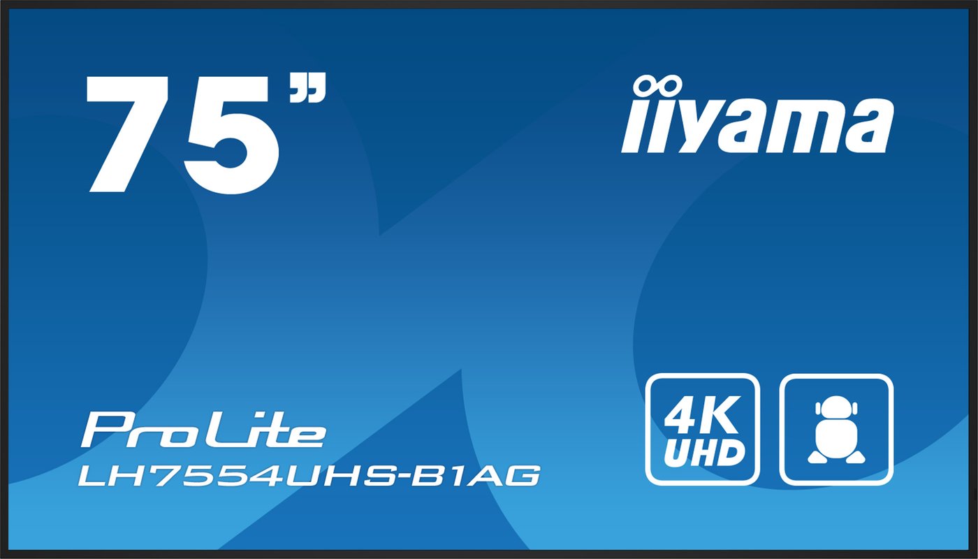 

Информационная панель Iiyama ProLite LH7554UHS-B1AG