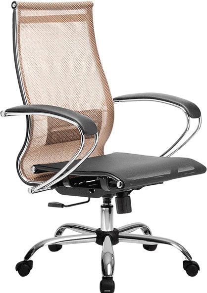 

Офисное кресло Metta SK-2-BK Комплект 9, Ch ов/сечен (резиновый ролики, золотой)