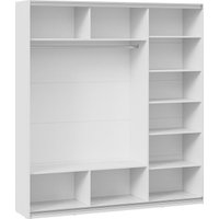 Шкаф-купе Трия Оскар Тиффани Т2 2100 282755 (белый/белый снег/белый софт)