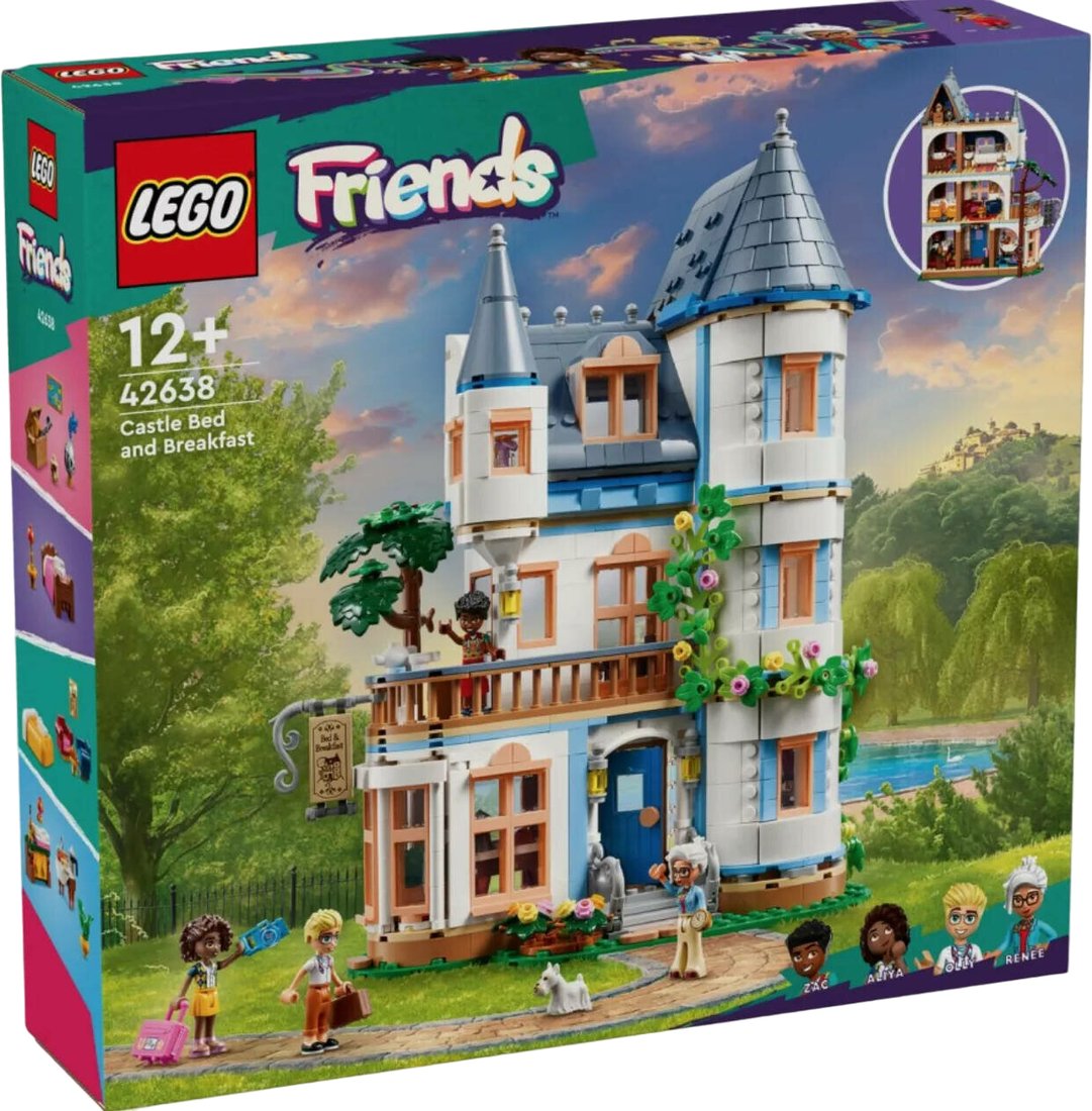 

Конструктор LEGO Friends 42638 Замок Кровать и Завтрак