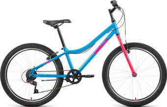 Велосипед Altair MTB HT 24 1.0 2022 (голубой/розовый)
