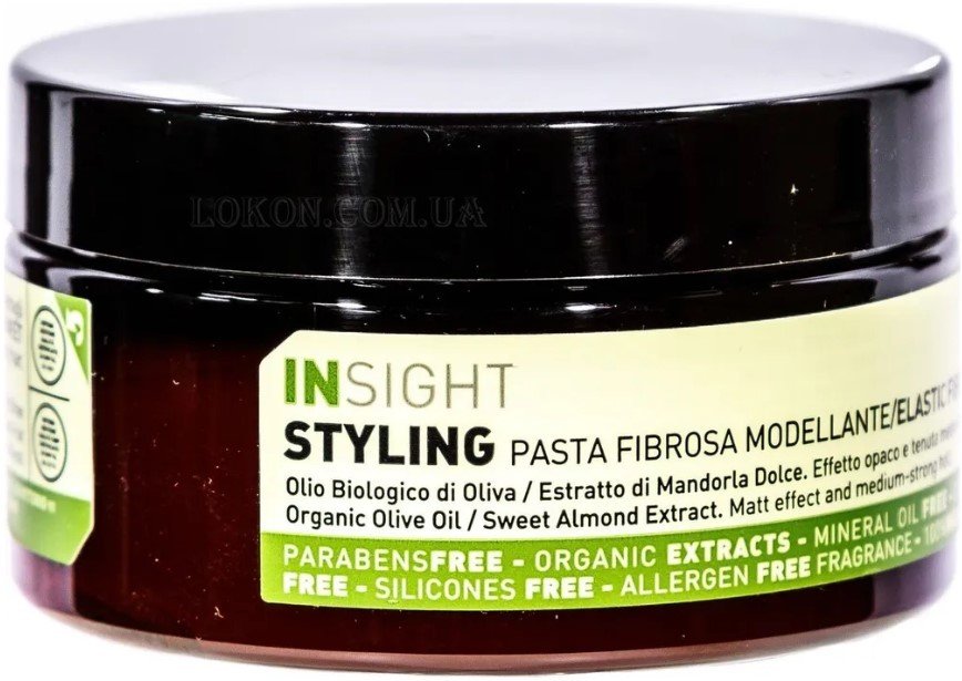 

Паста Insight для укладки волос Elastic Fibre Paste 90 мл