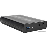 Бокс для накопителей 3.5" USBTOP SATA – USB3.0 (черный, с блоком питания)