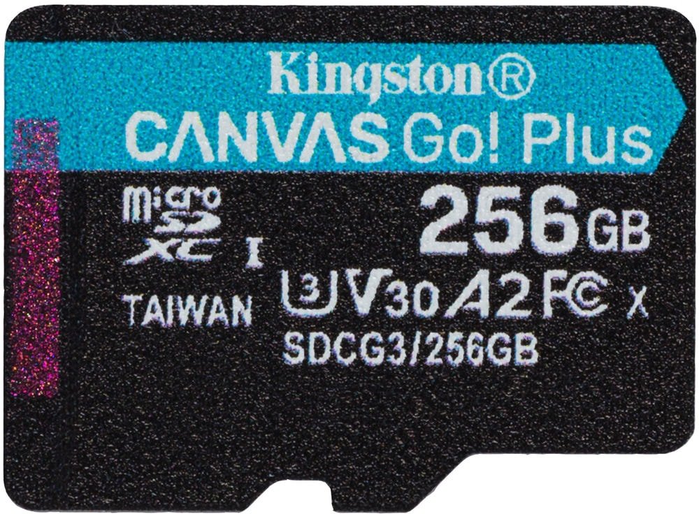 

Карта памяти Kingston Canvas Go! Plus microSDXC 256GB