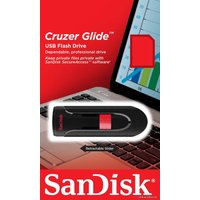 USB Flash SanDisk Cruzer Glide 256GB (черный) [SDCZ600-256G-G35]