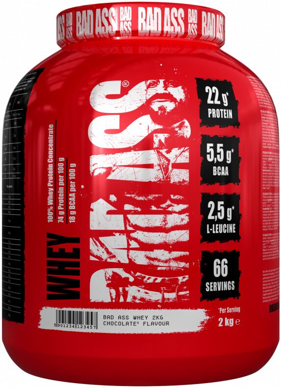 Протеин сывороточный (концентрат) FA Engineered Nutrition BAD ASS Whey (2000 г)