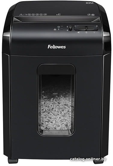 Шредер Fellowes Powershred 10M (черный)