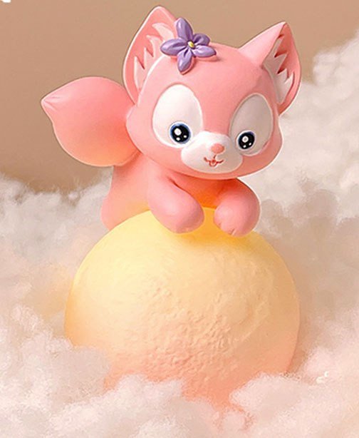 Ночник ILikeGift Cute Little Fox 137P-JM8268-01 (фиолетовый)