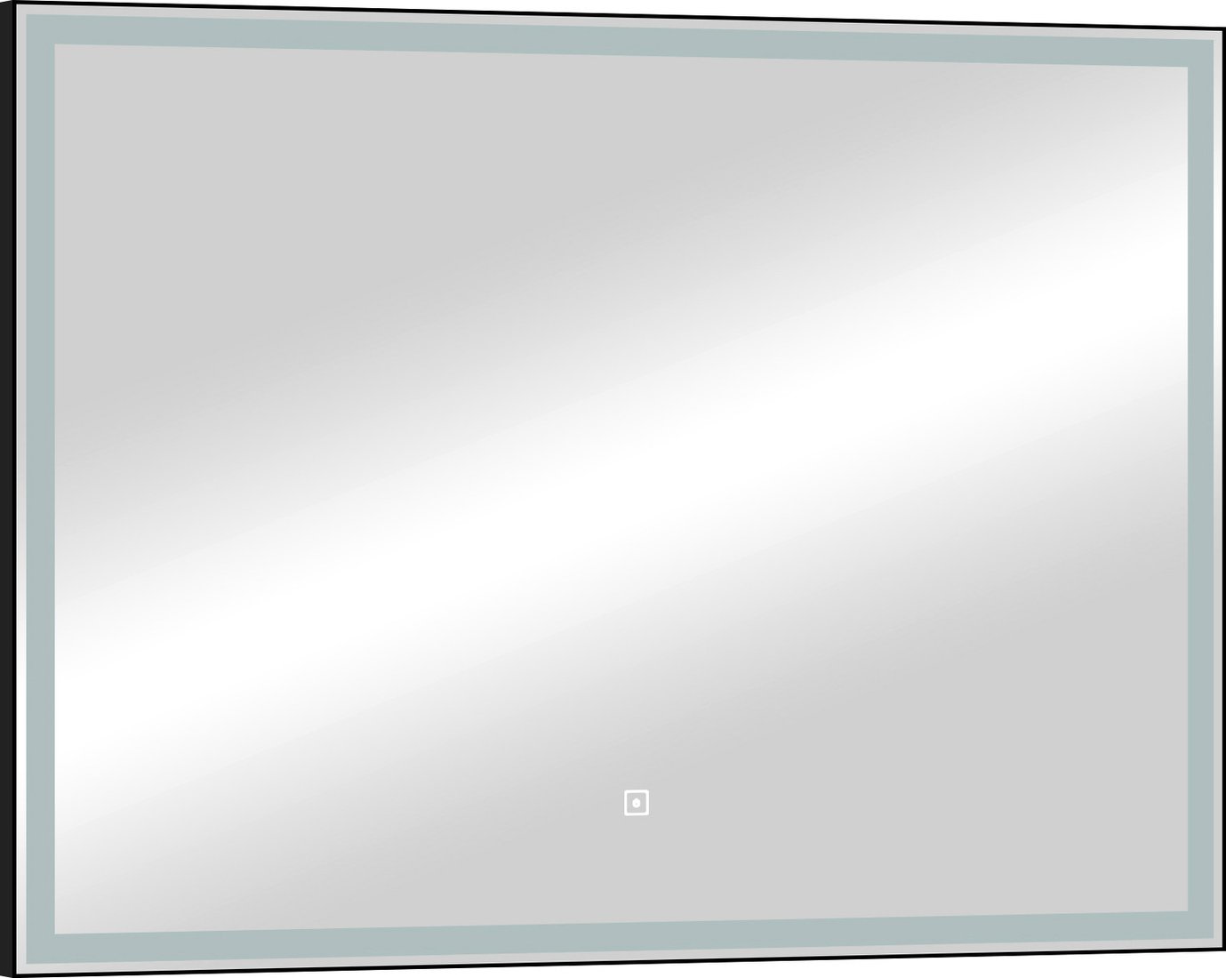 

Континент Зеркало Aralia Black Led 120x70 (с подогревом)