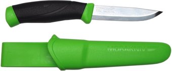 Нож Morakniv Companion (черный/зеленый)