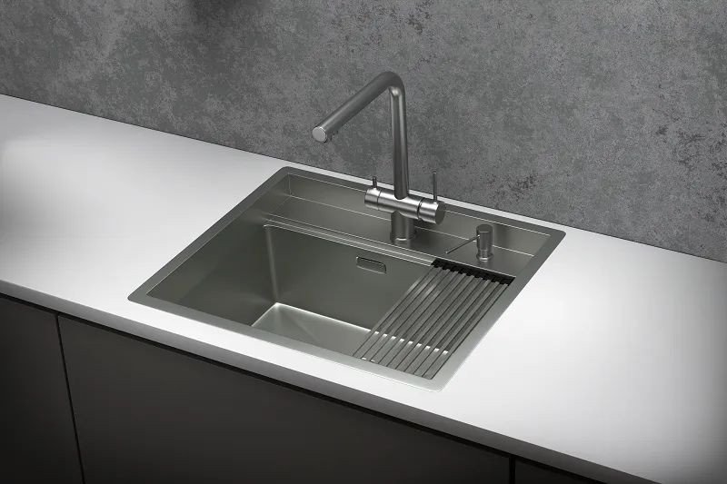 Кухонная мойка Granula Kitchen Space 6051 (сталь матовая)