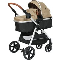 Универсальная коляска Tomix Sunny 619C (3 в 1, sandy brown)