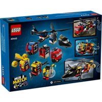 Конструктор LEGO City 60462 Вертолет, пожарная машина и подводная лодка