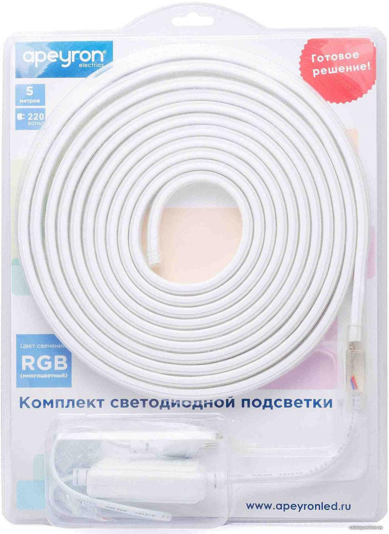 Готовый комплект светодиодной ленты Apeyron 10-52