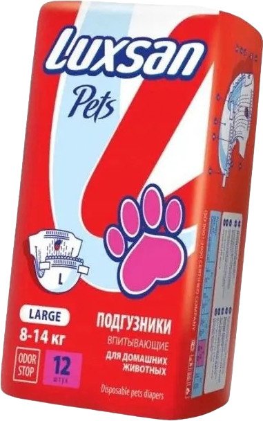 

Подгузник Luxsan Premium L (12 шт)