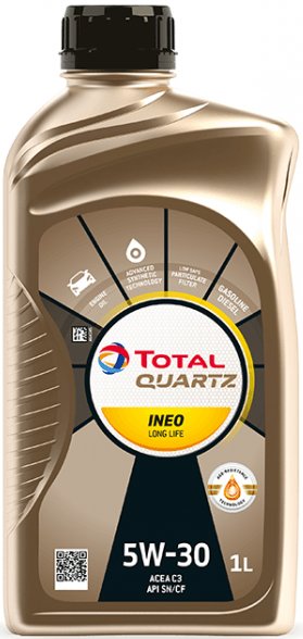 

Моторное масло Total Quartz Ineo LONG LIFE 5W-30 1л