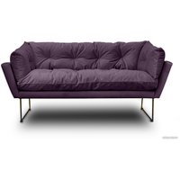 Диван Brioli Анико двухместный (V7/фиолетовый)