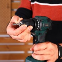 Дрель-шуруповерт Zitrek Greenpower 20 PRO 085-1314 (с 2-мя АКБ, кейс)