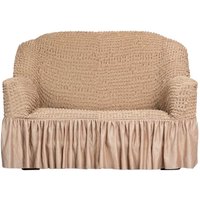 Пледы, покрывала Софатэкс Стандарт ПО-4 с оборкой 01240 (капучино)