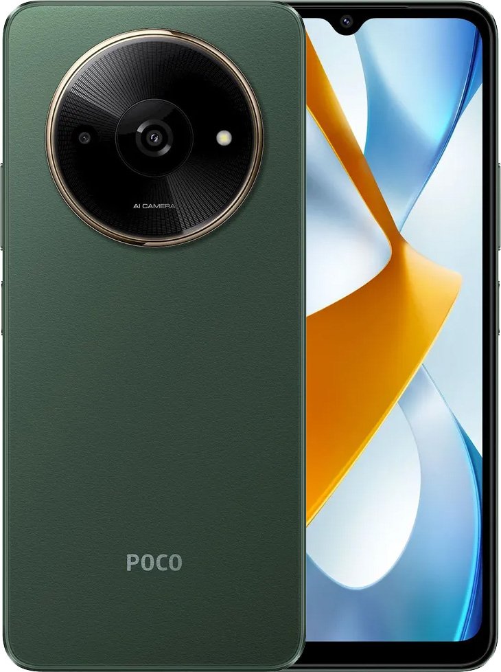 

Телефон POCO C61 4GB/128GB международная версия (зеленый)