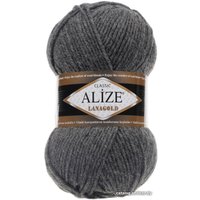 Пряжа для вязания Alize Lanagold 182 (240 м, средне-серый меланж)