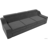 Диван Лига диванов Линдос (велюр, серый)