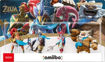Nintendo amiibo Урбоса + Ревали + Мифа + Дарук
