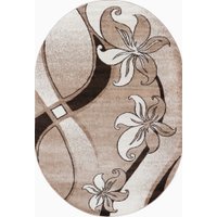 Ковер для жилой комнаты Витебские ковры Эспрессо овал f1673z7 (1x2)