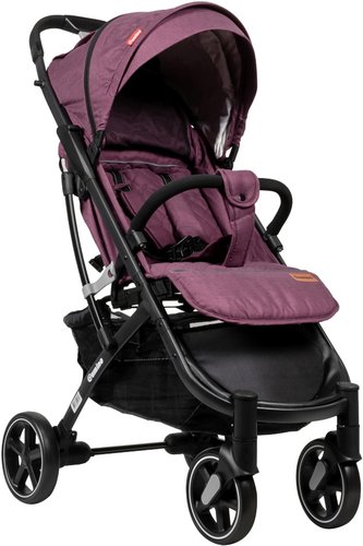 Коляска прогулочная «книга» El Camino D100 (фиолетовый)