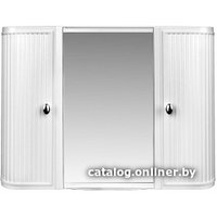  Berossi Шкаф с зеркалом ВК Hilton Premium (снежно-белый)