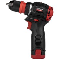 Дрель-шуруповерт ELITECH CD 16UL2 E2201.078.01 (с 2-мя АКБ, кейс)