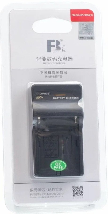 

Зарядное устройство Yongnuo FB-DC-NP-FM50(T) для NP-F750/NP-F970