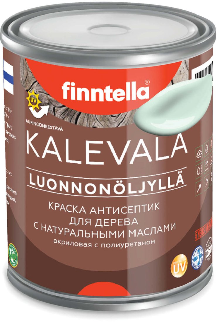 

Краска Finntella Kalevala Lintu F-13-1-1-FL040 0.9 л (бирюзовый)