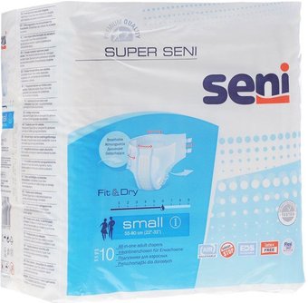 Подгузники для взрослых Seni Super small 1 (10 шт)
