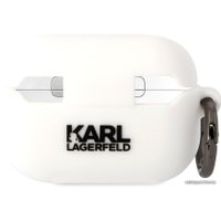 Чехол CG Mobile Karl Lagerfeld для AirPods Pro 2 KLAP2RUNIKH (белый)
