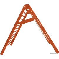 Модуль для детского комплекса Kampfer Лестница-сетка угловая Corner (вишня)