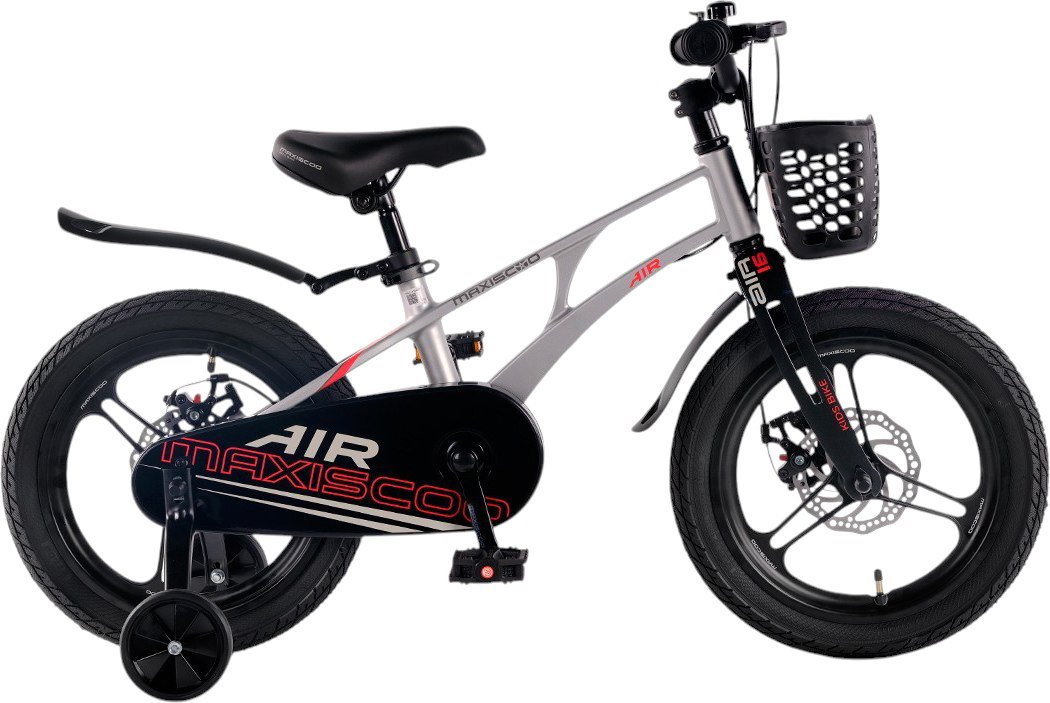 

Детский велосипед Maxiscoo Air Pro 16 2025 MSC-A1645P (серый жемчуг, разобранный)