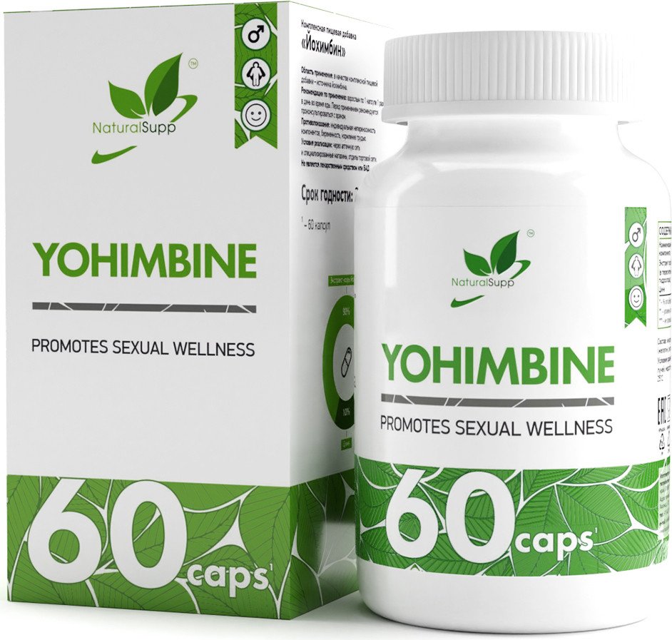 

БАД NaturalSupp Йохимбин/Yohimbine (60 капсул)