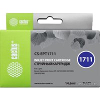 Картридж CACTUS CS-EPT1711 (аналог Epson C13T17114A10)