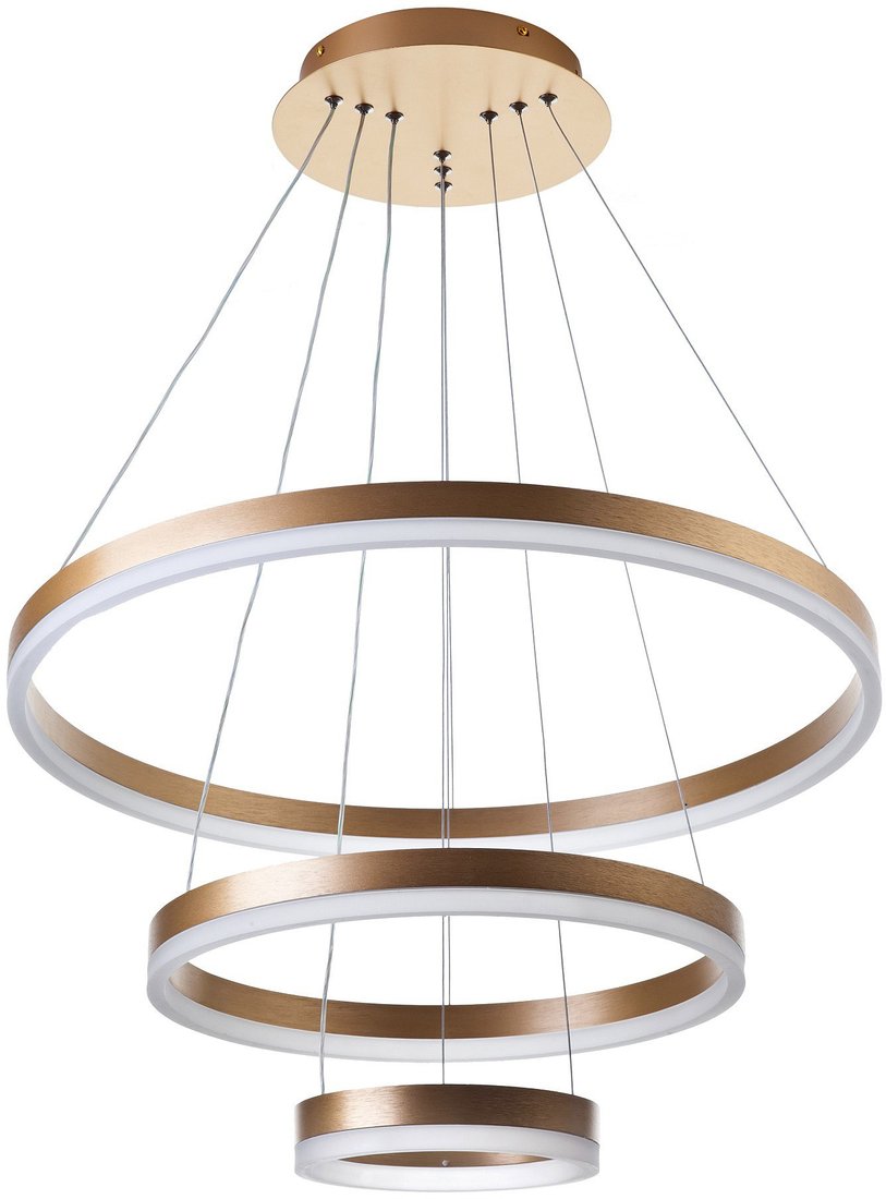 

Подвесная люстра LED4U L10823-60-40-20 GD