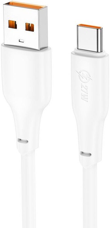 Кабель Hoco X93 27W USB Type-A - USB Type-C (1 м, белый)