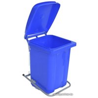 Контейнер для мусора Razak Plast с педалью 60 л (синий)