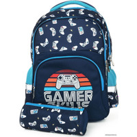 Школьный рюкзак Schoolformat Soft 2 + Gamers РЮКМ2П-ГЕР