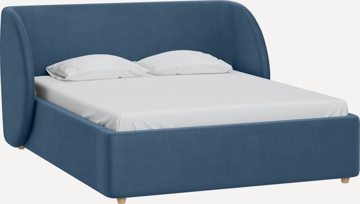 

Кровать Divan Юна 180 (Barhat Navy Blue)