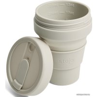 Многоразовый стакан Stojo S1-OAT 0.355л (овес)